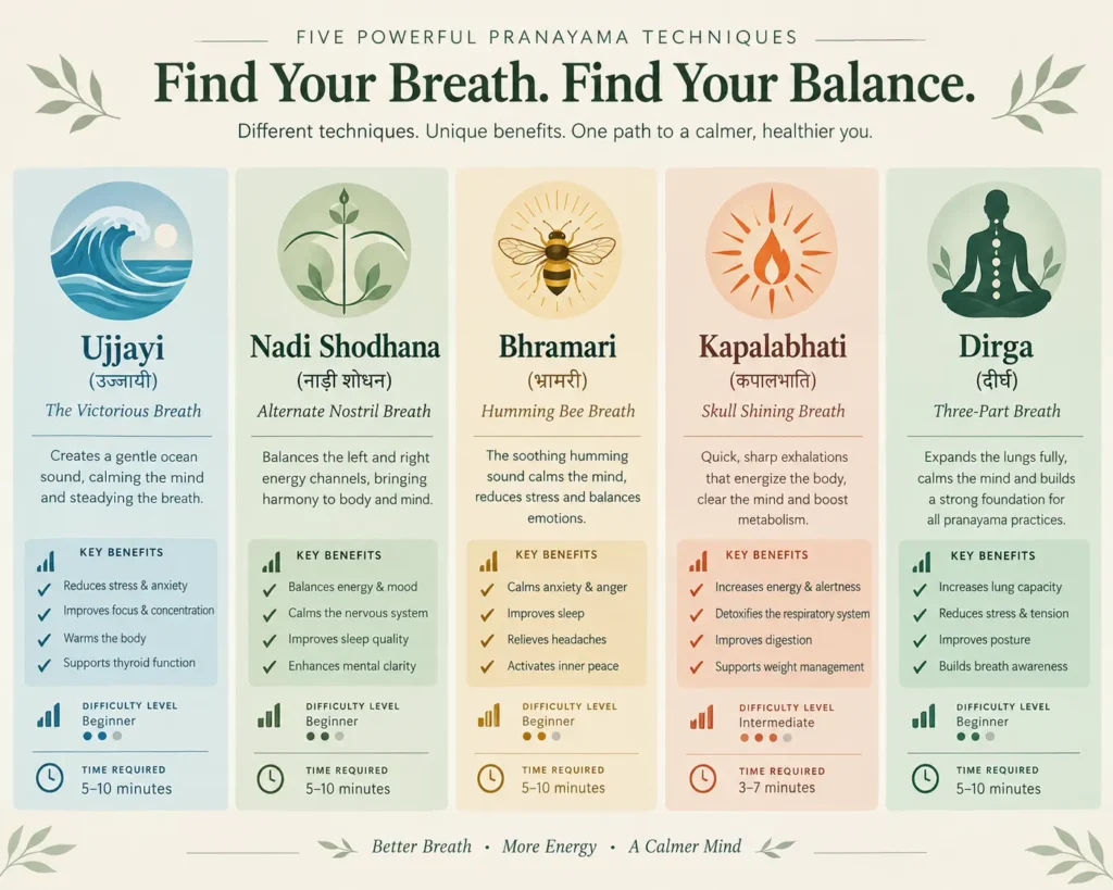 simple pranayama techniques