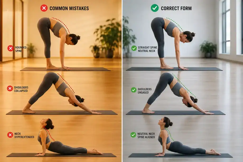 BEGINNER YOGA MISTAKES