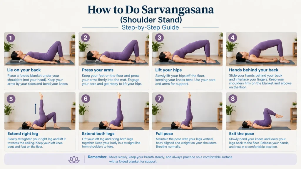 SARVANGASANA benefits